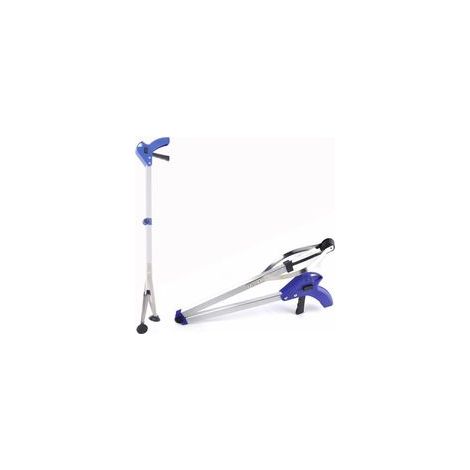 Pince de Préhension Pliable Télescopique, Pince en Aluminium pour Ramasse Déchets Ordures Large Objects (1/5)