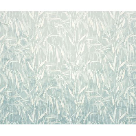 papier peint panoramique les plantes bleu - Komar (1/3)