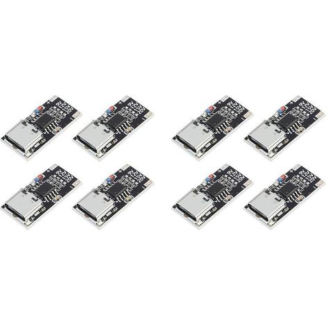 Module de charge rapide USB-C PD (8 pièces) avec carte de déclenchement PD/QC et module d'amplification de puissance (Power Delivery) vers 12 V.