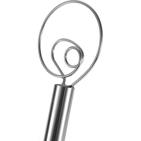 Fouet à pâte danois en acier inoxydable, lot de 2 (1/5)