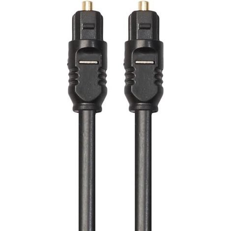 Câble optique numérique - INECK - 1 mètre - Haute Résolution - Compatible PS3, PS4, Xbox One (1/3)
