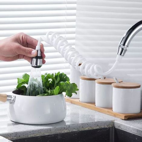 360° Rotating Anti-Splash Extension Tube for Tap (1/5)