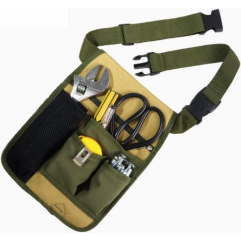 Ceinture porte outil de jardin – Sac a outil ajustable pour outils jardinage, fleuristes, ceinture bucheron- Unisex (1/4)