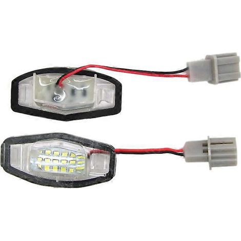 1 Paar LED-Kennzeichenbeleuchtung für Accord