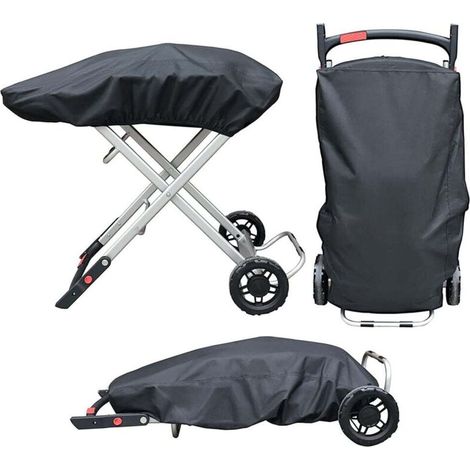 Housse de protection pour barbecue portable Weber Traveler – Tissu Oxford imperméable et résistant aux intempéries