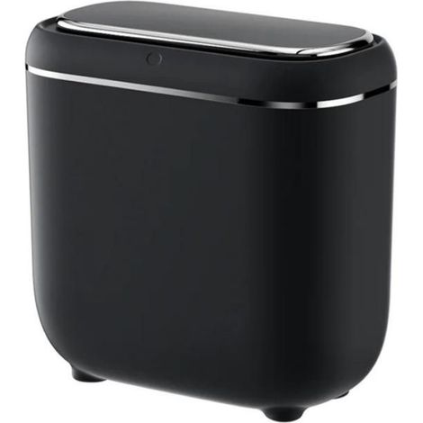 14L Capteur Automatique Poubelle Électrique Sans Contact Poubelle Intelligente Cuisine Salle de Bains Seau Étanche Poubelle avec (1/4)