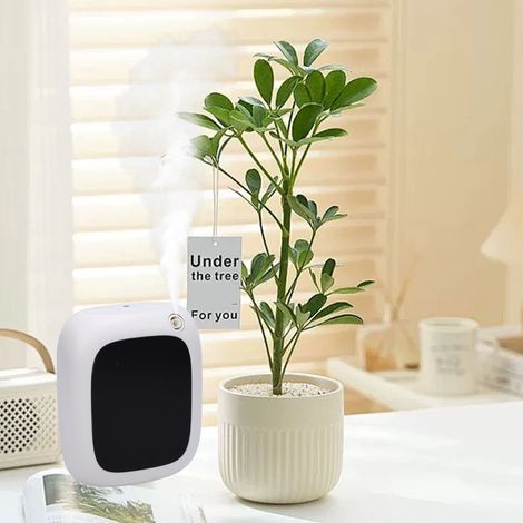 Difusor de aire inteligente de 200 ml con aromaterapia para hoteles, spas y oficinas, control por aplicación, montaje en pared. (1/5)