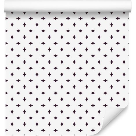 Carta da parati con motivo geometrico minimalista per soggiorno e camera da letto, 50x1000 cm. (1/5)