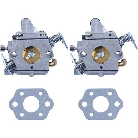 2 x carburateurs avec joints pour tronçonneuse STIHL MS170 MS180 017 018 OEM Zama C1Q-S57B pièces de remplacement neuves (1/5)
