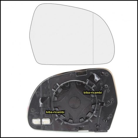 Piastra vetro specchietto termico asferico lato dx-passeggero audi q3 artB-022