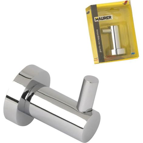 Colgador Baño Maurer  Individual Inoxidable 4x5x4 cm.