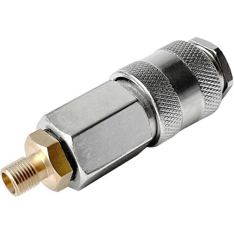 3-in-1-Auto-Rad-Reifen-Luftpumpe mit Gewindedüsenadapter und Schnellwechsel-Innenkopf
