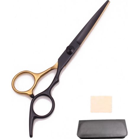 Ciseaux À Barbe - Ciseaux De Coiffure Professionnels 15,2 cm - Pour Coupe Précise De Poil Facial Corporel Et Poil D'Animal - 1 Pièce (1/5)