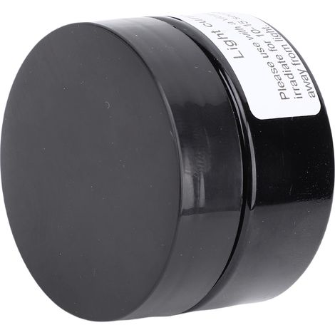 GARRYFIZH Mastic à durcissement aux ultraviolets, 50g, lumière polyvalente à friser rapide pour l'artisanat, Nail Art, impression 3D, réparation de modèles