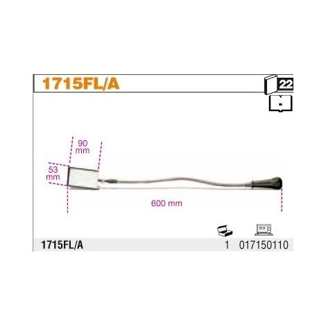 Specchietto flessibile beta 1715 fl/a - 600 (1/2)
