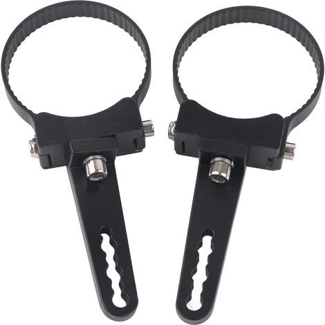 Clips de montage pour barre de sécurité, support LED pour voiture, camion, lampe de travail tout-terrain, rotation à 360 degrés pour SUV ATV (7,6 cm). (1/5)