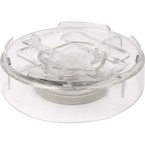 8-Pack Transparent Bed Risers/Furniture Risers/Furniture Legs, Allow Free Connection to Add the Desired Height (Round)