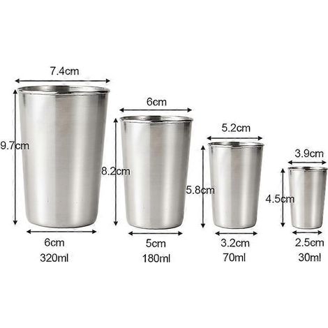 1 gobelet à bière en acier inoxydable pour le camping, les voyages et le matériel portable.