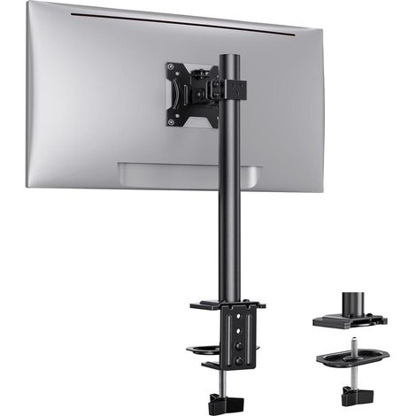 Monitor Halterung 1 Monitor für 13-32 Zoll Bildschirme, Höhenverstellbar 42 cm (1/5)