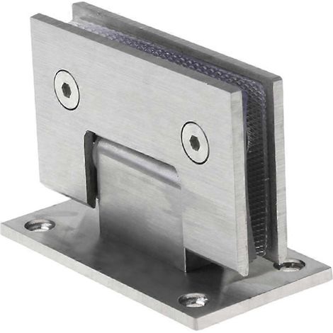 8-12 mm Glastürscharnier, rahmenlose Halterung für Badezimmerduschtüren, Wandmontage. (1/5)