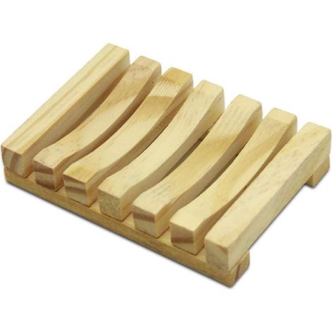 1 paquet de porte-savon rétro créatif, boîte à savon en charbon de bois, porte-savon pour salle de bain (kaki) (1/5)
