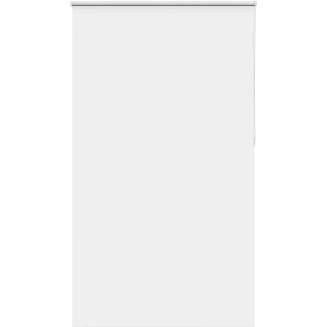 Verdunkelungsrollo Weiß 135x230cm Stoffbreite 131,6cm Polyester