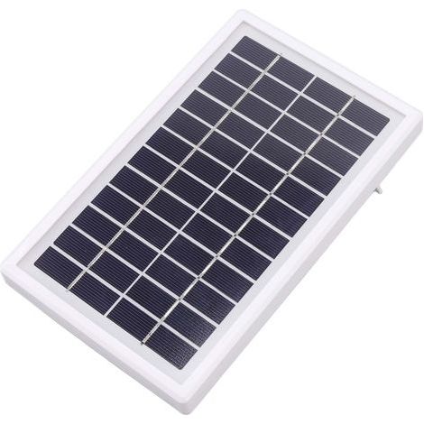 Tragbares 12V 3W DC-Solarpanel mit hohem Wirkungsgrad, halbflexibel, für Mobiltelefone und Autos (1/5)