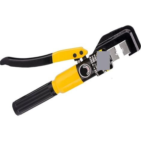 Pince à sertir hydraulique 4-70mm², YQK-70 Pression 8T Accueil Outils hydrauliques Pince hydraulique, Pince à sertir for borne de câble DIY(YQK-70-B) (1/5)
