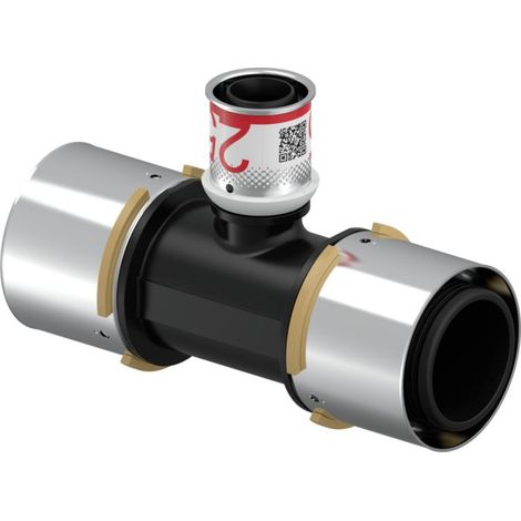 Uponor S-Press PLUS Press-T-Stück 1039968 50 x 25 x 50 mm, reduziert, PPSU (1/2)