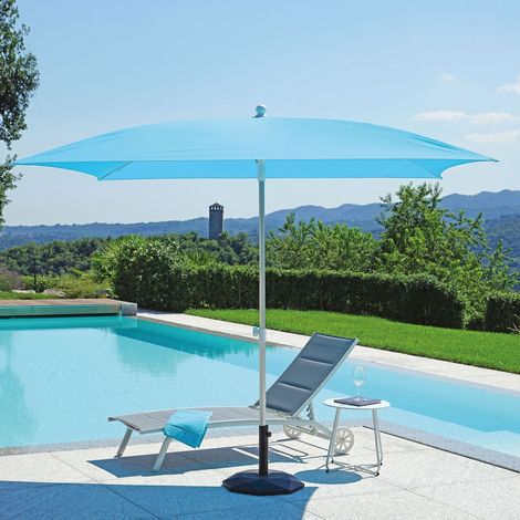 Ombrellone Giardino Centrale in Alluminio Anodizzato Telo Olefin 2,50x2,50 Mt, Uso Domestico e Professionale (1/2)