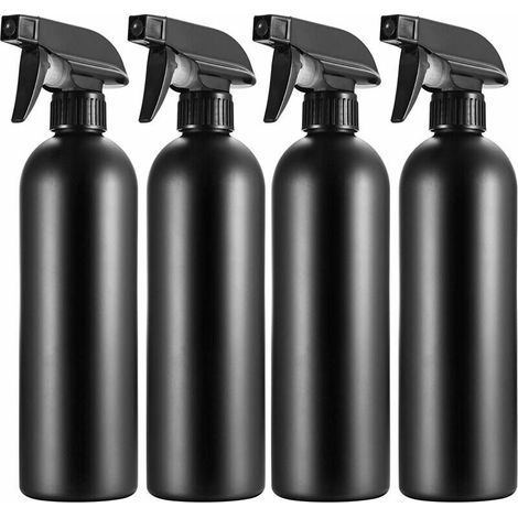 vaporisateur, vaporisateur d'eau pour le nettoyage, vaporisateur en plastique vide, pulvérisateur à gâchette rechargeable, pompe à pression mr bouteille pour le nettoyage, le jardinage, la coi (1/5)