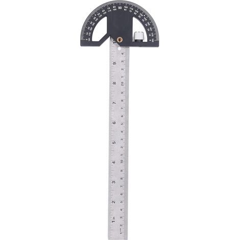 Multifunctional angle protractor, magnetic suction, high-precision measuring tool for woodworking (1/5)
