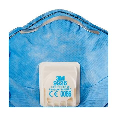 (10 u.) MASCARILLA FFP2 V.GASES ACIDOS