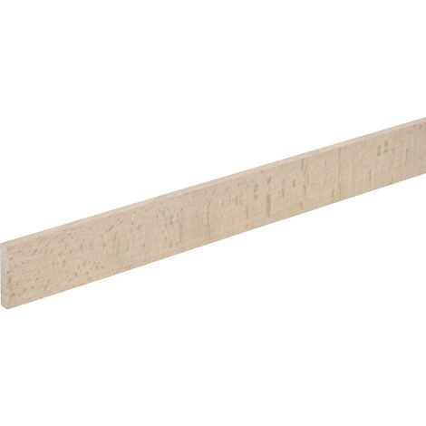 FN Neuhofer Flachleiste 210 cm 30 x 5 mm Buche Leisten (1/2)
