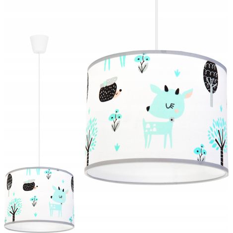 LAMPADA A SOSPENSIONE PER BAMBINI A SOFFITTO LOFT, PARALUME BAMBI