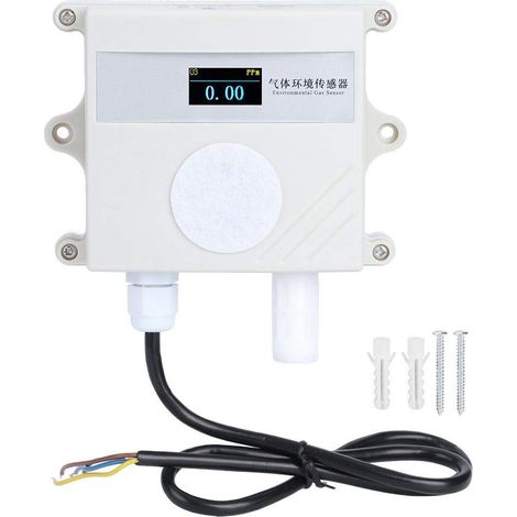 Trasmettitore di ozono Carnival Merchant Gas, RS-O3-N01-OLED-10P (Tipo 485) Trasmettitore di ozono per acquacoltura Dispositivo di rilevamento gas con display DC10-30V (1/5)
