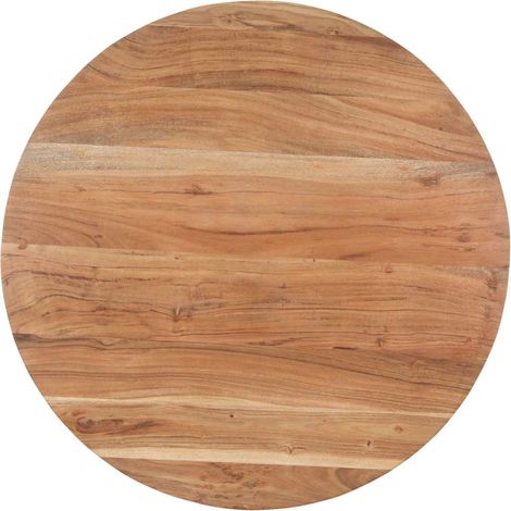 Maison Exclusive - Tavolo da Pranzo 80 cm in Legno Massello di Acacia (1/5)
