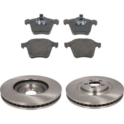 KIT FRENI ANTERIORI compatibile con JAGUAR XJ (X351) - DISCHI + PASTIGLIE OEM: FDB4108 / 18008 /SOSTITUZIONE DIRETTA/BASSA POLVERE/SILENZIOSO (1/5)