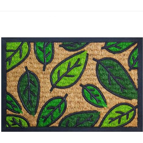 IDMAT - Tapis cuba rectangulaire feuille 40x60cm (1/3)