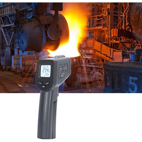 Détecteur de température portable DT8550DH, thermomètre industriel (1/5)