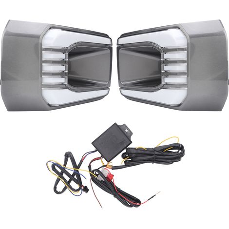 Luz diurna LED con intermitente y luz de conducción de alta luminosidad, compatible con Hilux Revo 2020-2021. (1/3)