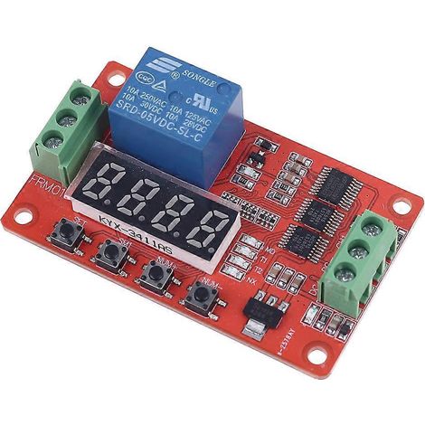 FRM01 pour module relais multifonction 1 canal 5/12/24 V CC, temporisateur de boucle, interrupteur 5 V (1/4)