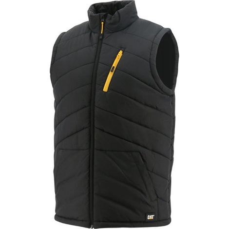 Gilet de travail matelassé sans manches Caterpillar Noir XXL (1/2)