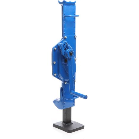 Wiltec Argano in acciaio 5000 kg Argano a cremagliera Altezza 725 mm Altezza di sollevamento 300 mm