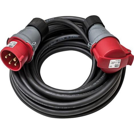 Estensione elettrica prolungatore CEE 16A/415V - IP44 10m - H07RN-F 5G2,5 (1/4)