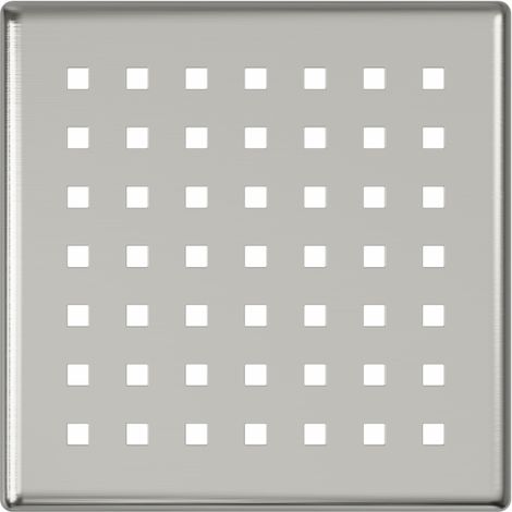 Aquariss Shower Tray Drain Cover Replacement Stainless Steel Shower Trap Cover 120x120mm