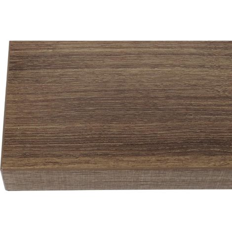 Plateau de table carré 600 mm effet chêne rustique - Bolero (1/2)