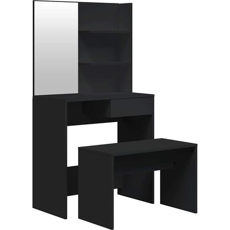 Maison Exclusive - Set Toeletta Nero 74,5x40x141 cm (1/5)