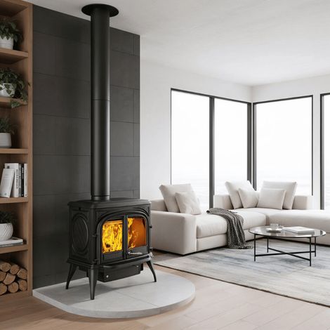 Poêle à bois en fonte 11.3 kW Premium Ares S7 ECO KAWMET (1/5)