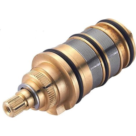 Kit de réparation pour mitigeur de douche à cartouche thermostatique en laiton avec contrôle de température pour mitigeur de douche (1/5)